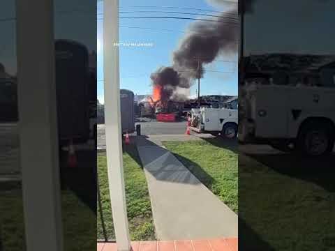 Gas explosion injures 6 in California