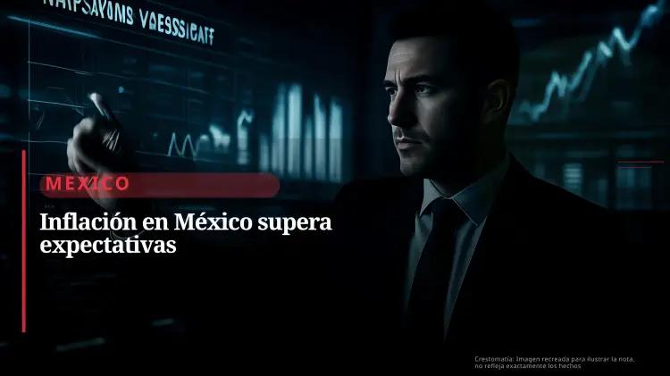Inflación mexicana sube al 3.80% en noviembre, Banxico planea recorte de tasa