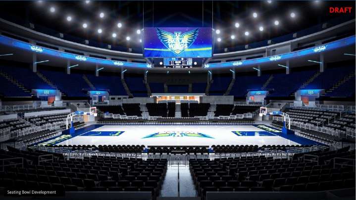 Gallery: City of Dallas releases preliminary renderings of planned Dallas Wings arena
