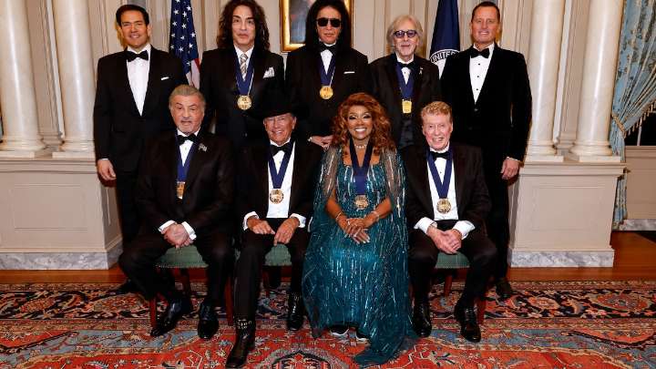 Trump says he's hosting the Kennedy Center Honors recognizing Stallone, Kiss, Gaynor and others