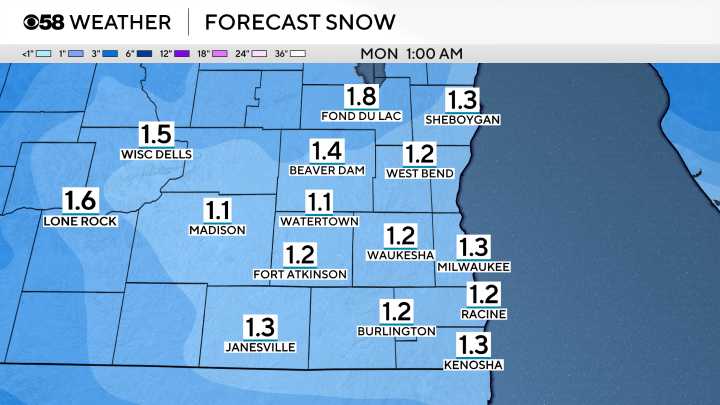 Two light snow chances as we head into the weekend