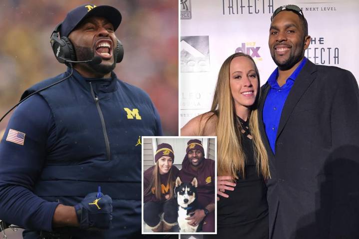 Fired Michigan coach Sherrone Moore's wife called 911 worried about his mental health before arrest