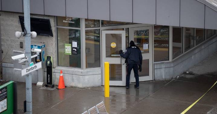 Man dead in police shooting at Danforth GO