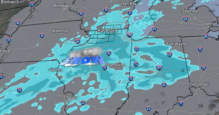 Snow stops this evening, cold stays this week