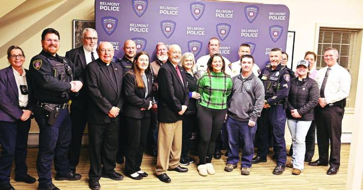 3 join ranks of Belmont Police Department, 1 promoted
