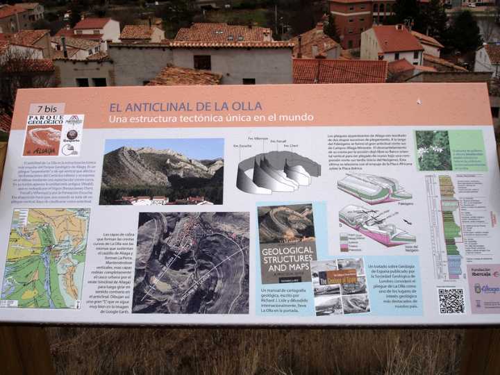 El Parque Geológico de Aliaga estrena paneles con QR, panorámicas 360º y modelos 3D