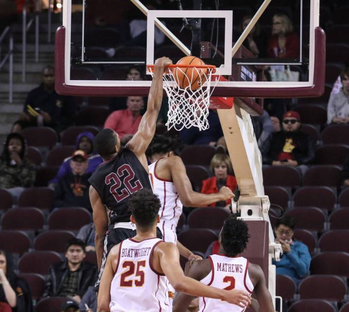 Utah College Basketball Player Ejected for Punching Opponent After Embarrassing Poster Dunk