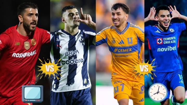 Así serán las Semifinales del Apertura 2025 | Partidos, fechas, horarios y canales en Liga MX