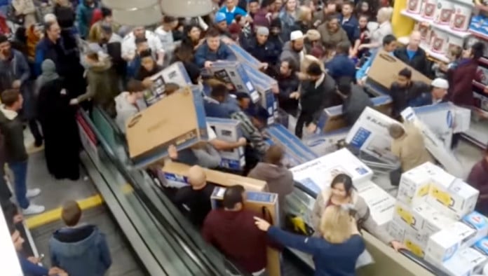 Nation Repents Of Thanksgiving With Day Of Violent Pillaging