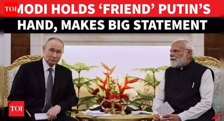 Indian PM Grabs Putin’s Hand, ‘Shakes’ US With Bombshell Ukraine Remark; Big Boost For Russia