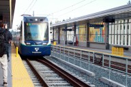 Light rail parking garages too big, too small or just right?