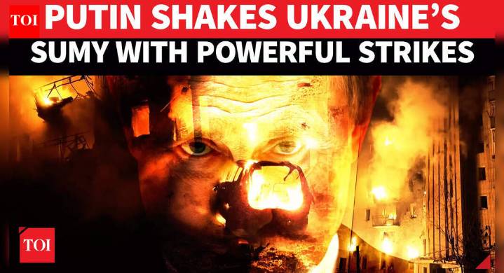 Putin’s Men Rain 131-drone ‘Hellfire’ On Ukraine’s Sumy; Russia Inflicts 7 Casualties In Barrage