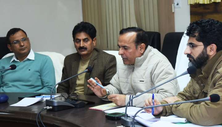 Director Agriculture Jammu reviews progress under departmental schemes