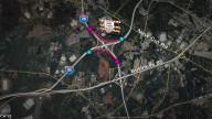 Ramps between I-85 and I-26 to close for overnight repairs next week