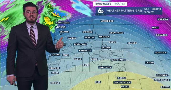 Wetter and cooler on the way after a few record days in Idaho