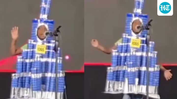 Indian boy dressed as Burj Khalifa steals spotlight at Dubai contest
