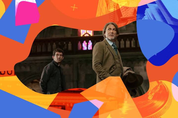 Josh O’Connor and Daniel Craig are faithful and skeptic in Wake Up Dead Man: A Knives Out Mystery