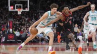 Hornets’ Tidjane Salaun reflects on career game in blowout win over Raptors