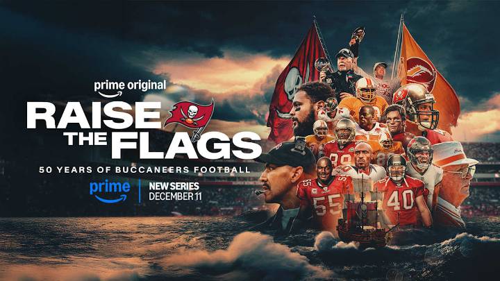 Docuseries Chronicling 50 Years of Buccaneers Football Set to Debut on Amazon Prime Video