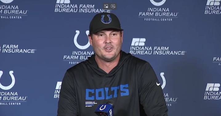 Coach Steichen says Colts will decide Rivers' playing status by week's end