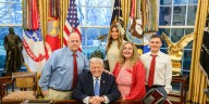 Donald Trump se reunió con los familiares del soldado que permanece hospitalizado tras el ataque cerca de la Casa Blanca