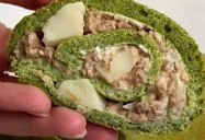 Pionono de espinaca, más nutritivo y perfecto para comidas frescas