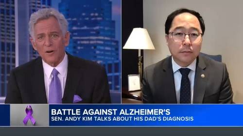 NJ Senator Andy Kim opens up about dad's Alzheimer's disease diagnosis