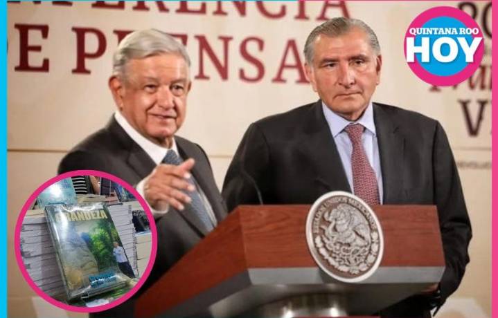 Regala Adán Augusto nuevo libro de AMLO a morenistas en el Senado