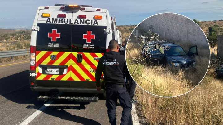 Cuatro lesionados, el saldo de volcadura en distribuidor vial de salida a Mazatlán