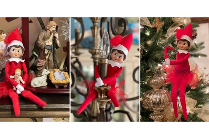 Parents under pressure offer creative tips for moving Santa’s spy Elf on the Shelf