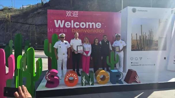 Llega a Guaymas crucero Zaandam por sexta ocasión