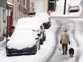 A major winter storm is pummeling the Northeast with ice and snow