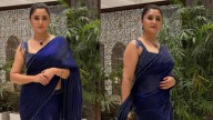 Rashami Desai’s Saree Game Strikes Again, This Time, With Midnight Blue Perfection