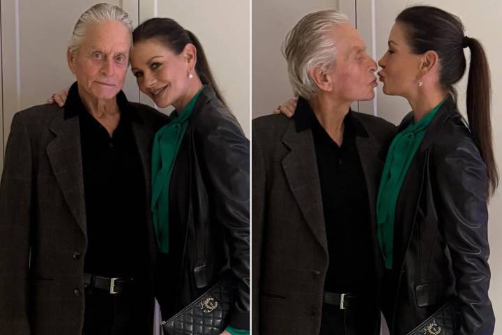 Catherine Zeta-Jones and Michael Douglas Unwind After Tiring Thanksgiving