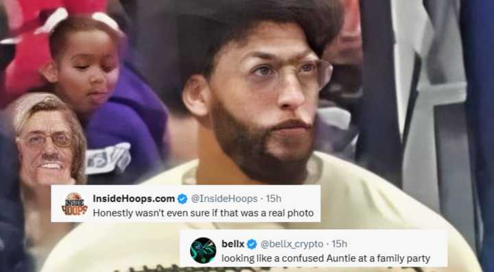 Anthony Davis Mocked Online For “Worst Fit” During His Latest Courtside Appearance