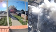 6 injured after damaged gas line causes massive building explosion and fire in Hayward: officials
