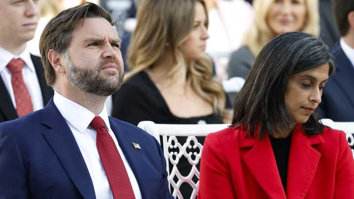 JD Vance's Sweaty Ego Can't Resist Boosting Viral Photo Of 'Fight' With Usha