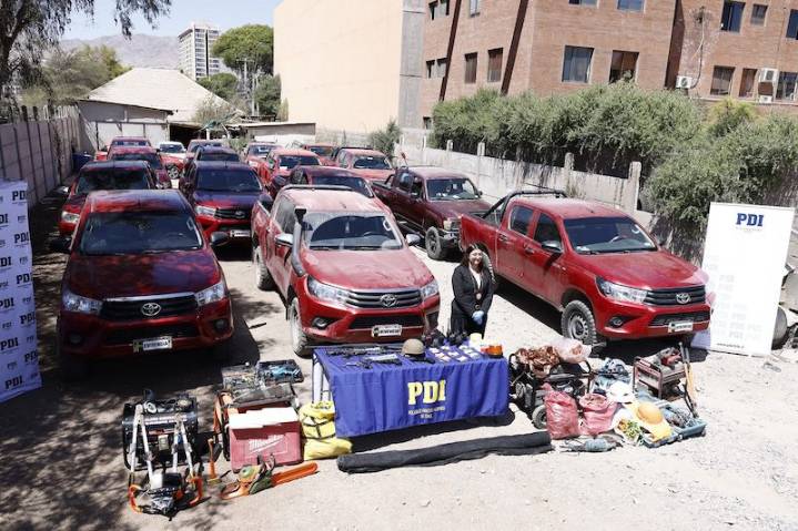 PDI DESBARATA VIOLENTO GRUPO DELICTUAL DEDICADO A ROBOS EN FAENAS MINERAS EN PROCEDIMIENTO INTERREGIONAL