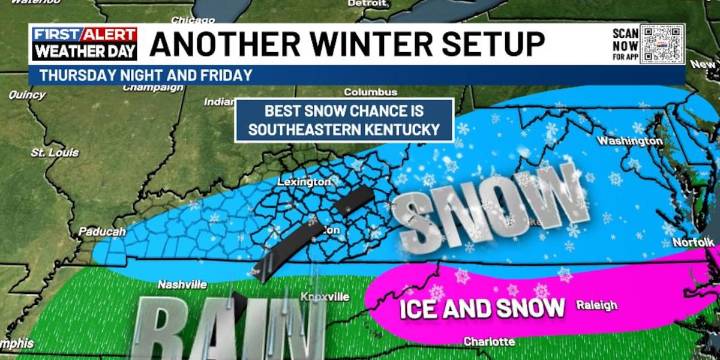 FIRST ALERT | Chris Bailey has another light snowfall for some
