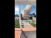 Gas explosion injures six in California