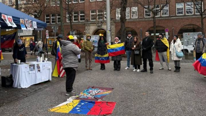 Venezolanos en decenas de países marchan tras convocatoria de María Corina Machado a pocos días de recibir el Nobel de la Paz