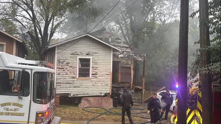 BRFD responds to Thursday morning house fire along Hickory Street