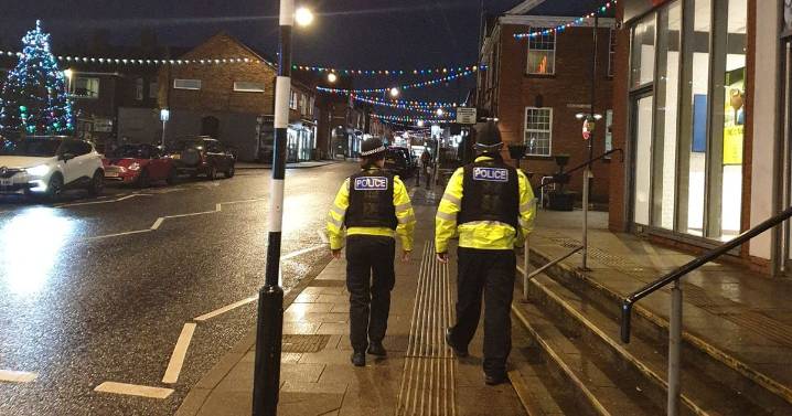 Police in Aldi, Home Bargains, B&M and Sainsbury's as patrols ramped up