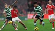 Richard Ríos y Luis Javier Suárez dividieron honores en el 1-1 entre Benfica y Sporting Lisboa