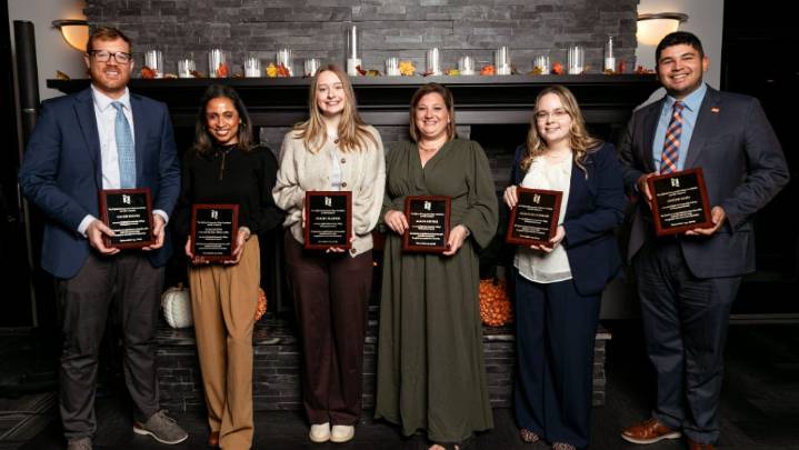 Six alumni honored at Highland for leadership and perseverance