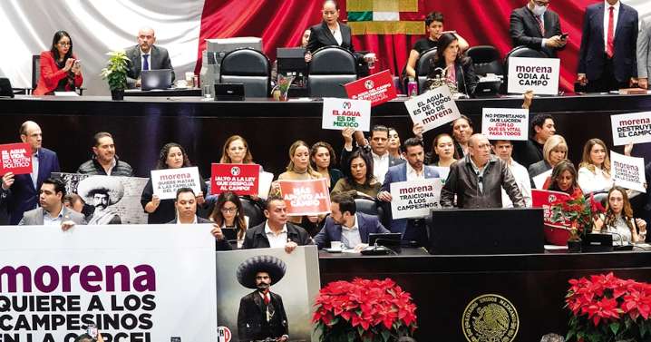 Aprueban reforma en materia hídrica entre tensiones y presuntos ‘albazos’