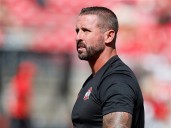 USF hires Ohio State offensive coordinator Brian Hartline to replace Alex Golesh