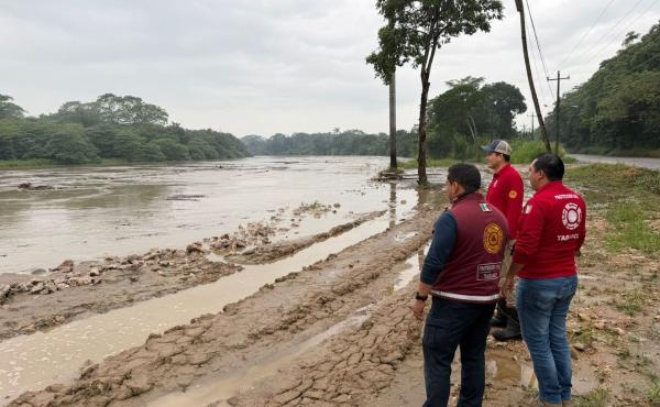 Lluvias dejan un muerto y un desaparecido en Tabasco