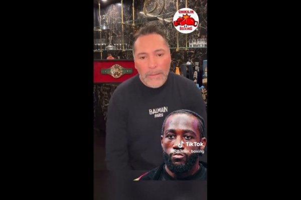 Oscar De La Hoya durísimo contra Crawford: “Solo porque lo lograste y ganaste cincuenta millones de dólares, ¿no querés pagar?”