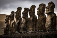 Did the giant heads of Easter Island once walk?